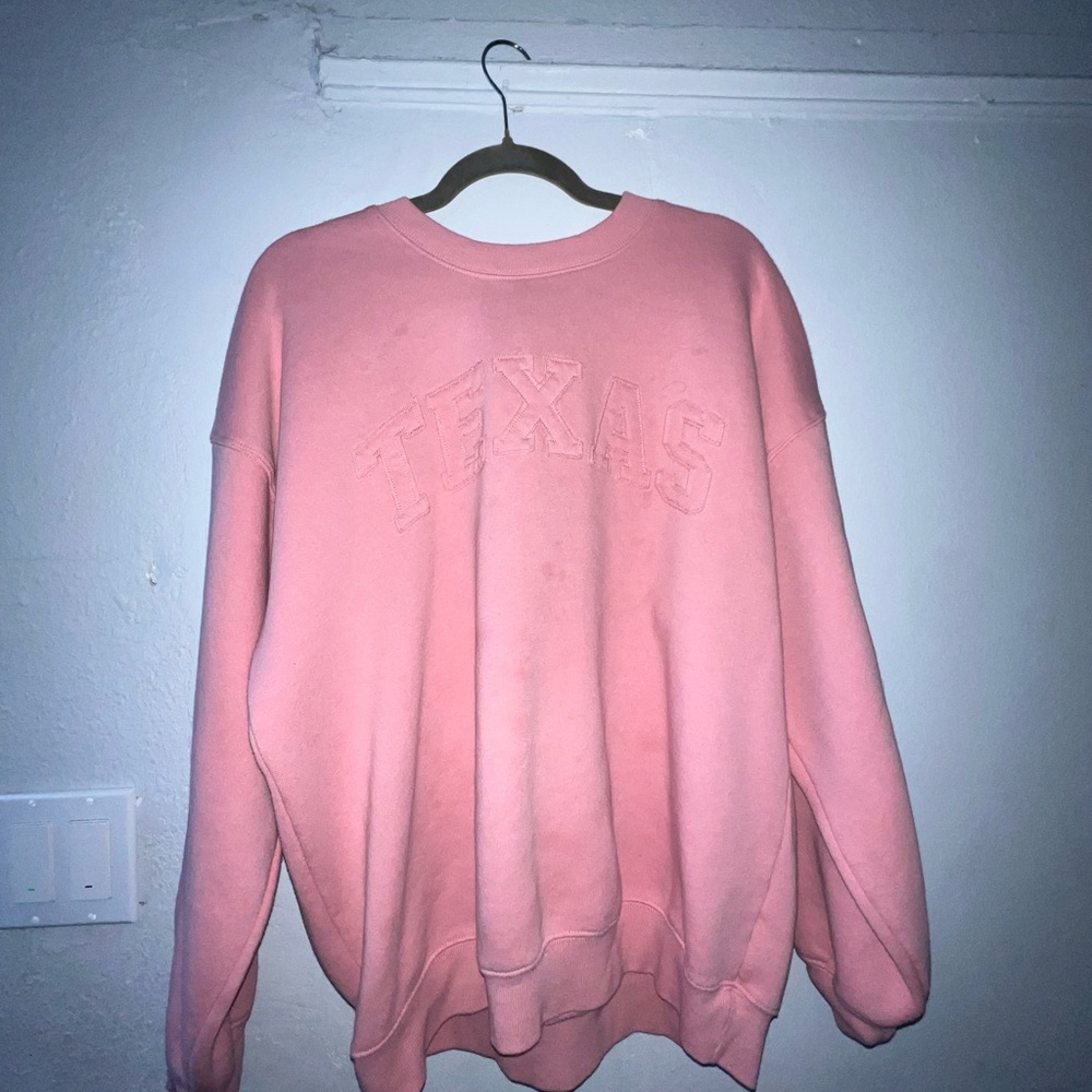Pink Texas Sweatshirt